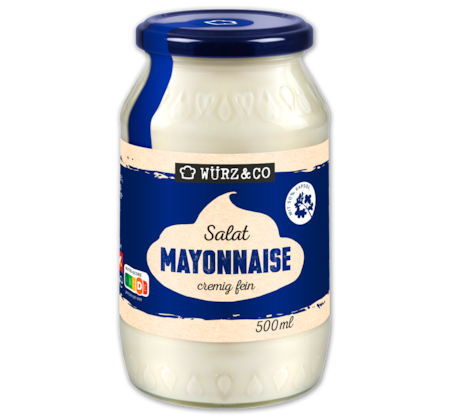 WÜRZ & CO. Salat Mayonnaise oder Classic Salatcreme