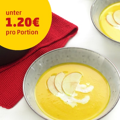 Auf diesem Bild siehst du die fertige Suppe.