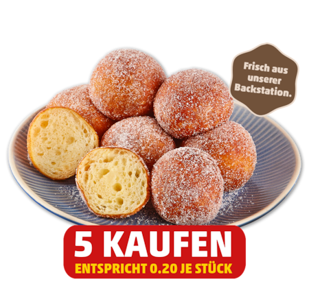 BÄCKERKRÖNUNG Das luftig-lockere Quarkbällchen