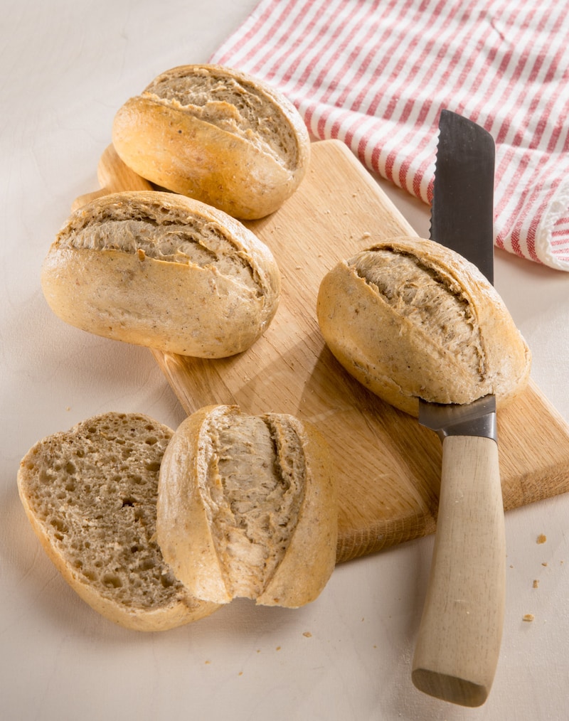 Dieses Bild zeigt Brötchen.