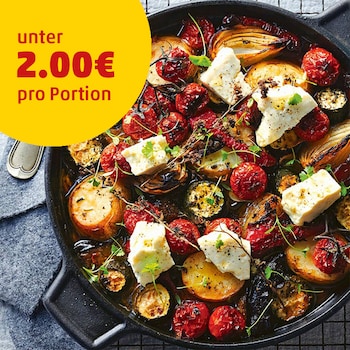 Dieses Bild zeigt die fertige Gemüsepfanne.