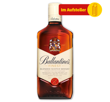 BALLANTINE’S Finest Blended Scotch Whisky*