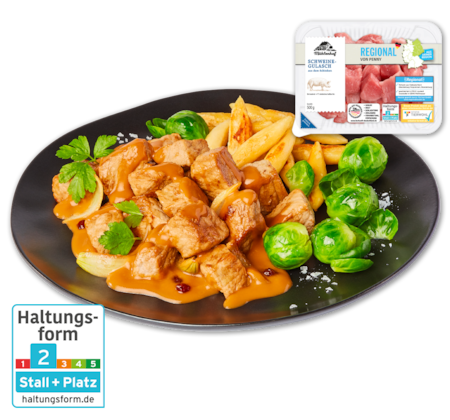 MÜHLENHOFREGIONAL Frisches Schweine-Gulasch
