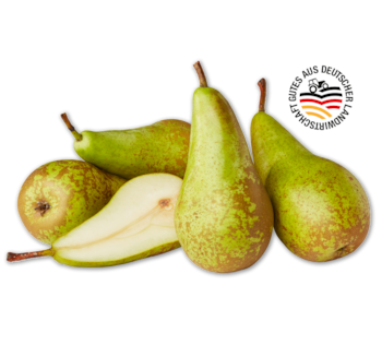Deutsche grüne Tafelbirnen