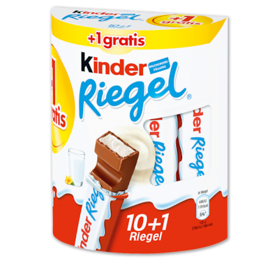 FERRERO Kinder Riegel  +1 gratis 2.49