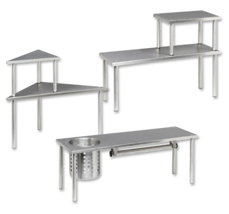 HEDURA Edelstahl-Küchenregal*