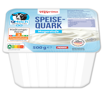 MILPRIMA Speisequark Magerstufe