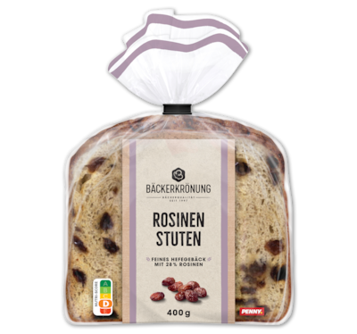 BÄCKERKRÖNUNG Rosinenstuten*