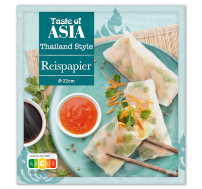 TASTE OF ASIA Reispapier