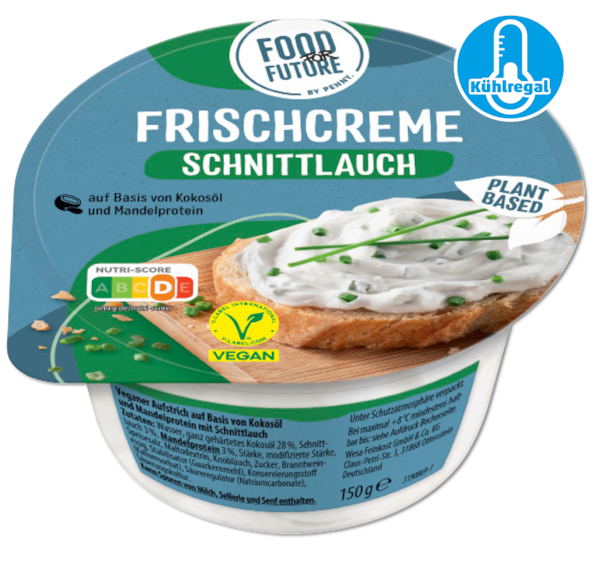 FOOD FOR FUTURE Vegane Frischcreme 1.29