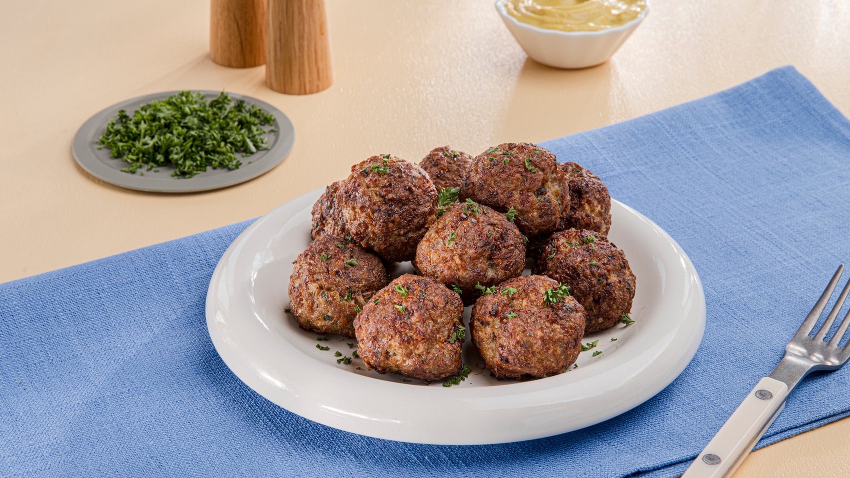 Frikadellen aus der Heißluftfritteuse