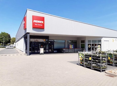 sie sehen den Eingang vom Penny Markt in Weil der Stadt/Merklingen Hauptstr. 55