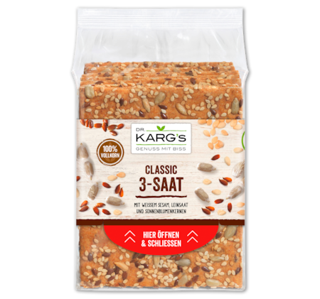 DR. KARG’S Knäckebrot*