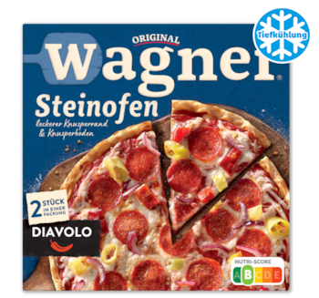 ORIGINAL WAGNER Steinofenpizza Diavolo 3.49