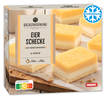 BÄCKER­KRÖNUNG Blechkuchen Eierschecke 2.99