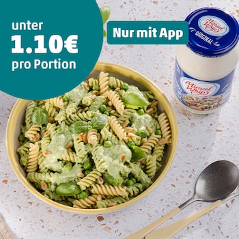 Nudelsalat mit Avocado