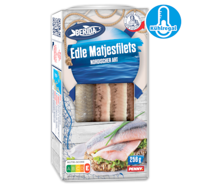 BERIDA Edle Matjesfilets Nordische Art 1.69²