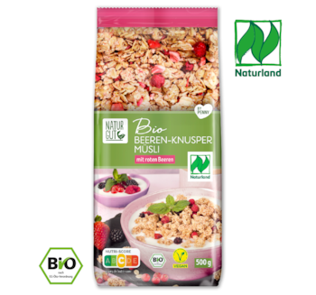 NATURGUT Bio Beeren-Knuspermüsli