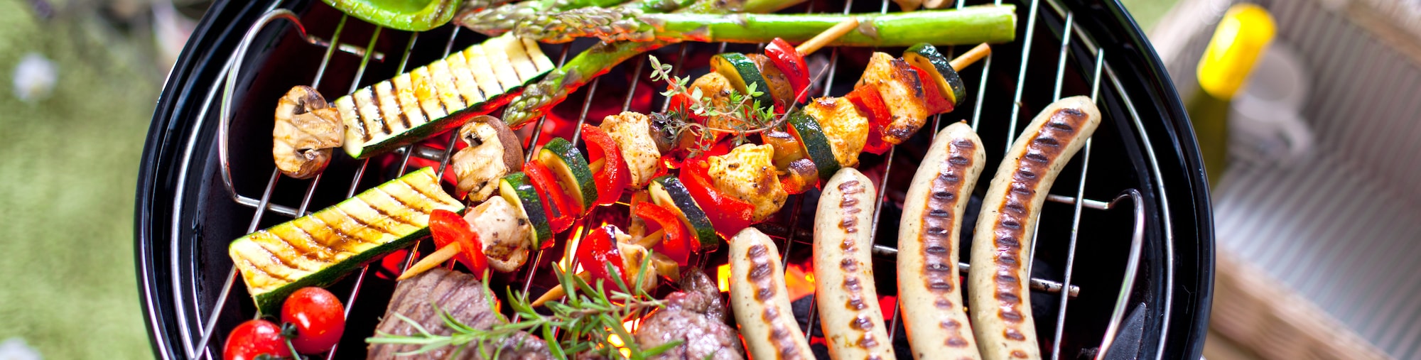 Leckeres gemischtes Grillgut 