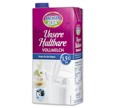 SACHSEN MILCH Unsere Haltbare Milch 0.99