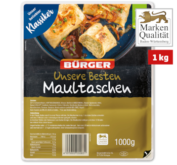 BÜRGER Maultaschen „Unsere Besten“*