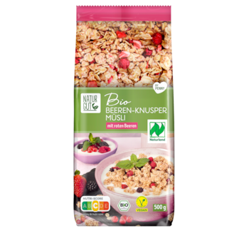 NATURGUT Bio Beeren-Knusper-Müsli