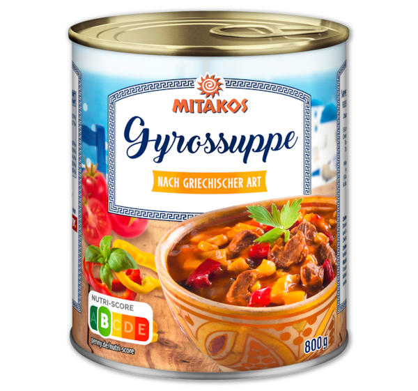 MITAKOS Biftekitopf oder Gyrossuppe 2.99