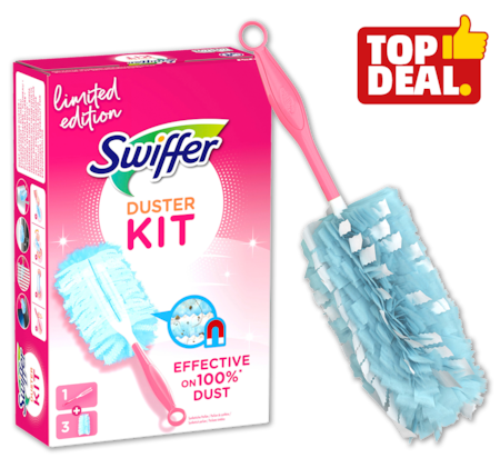 SWIFFER Staubmagnet-Starter-Set PINK LIMITED EDITION*