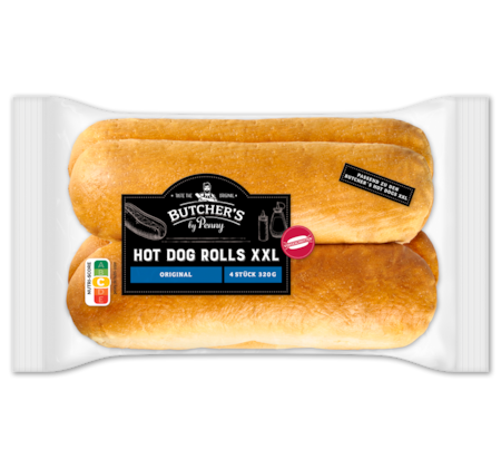 BUTCHER’S Hot Dog Rolls XXL*