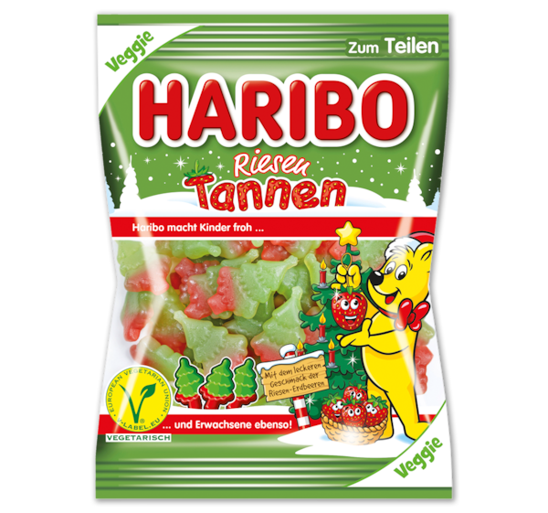 HARIBO Weihnachtsbeutel 0.99