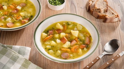 Klassische Kartoffelsuppe 