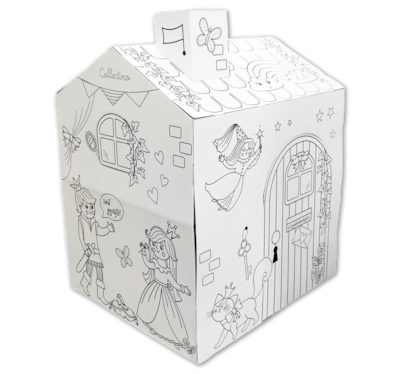 COLLECTINO Mal-und-Spiel-Haus aus Pappe 19.99
