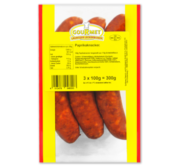 GOURMET Paprikaknacker*