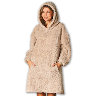 HOME IDEAS Living Bademantel oder Hoodie-Decke*