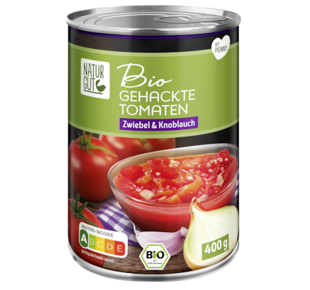 NATURGUT Bio Tomaten Zwiebel & Knoblauch