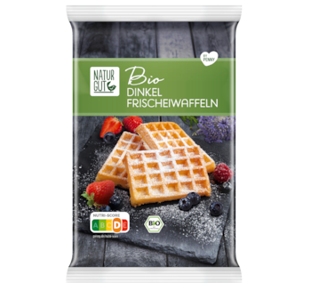 NATURGUT Bio Dinkel Frischei Waffeln