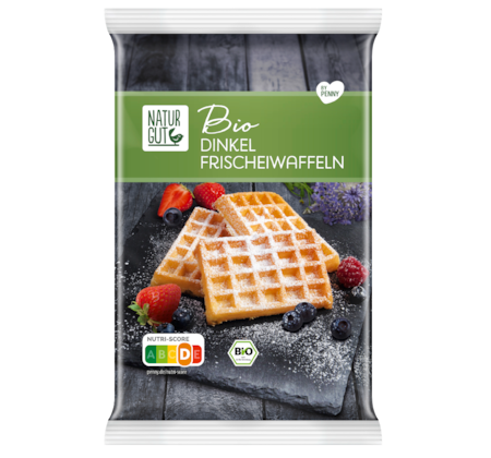 NATURGUT Bio Dinkel Frischei Waffeln