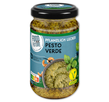 FOOD FOR FUTURE Veganes Pesto verde