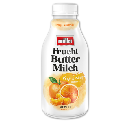 MÜLLER Fruchtbuttermilch 0.89
