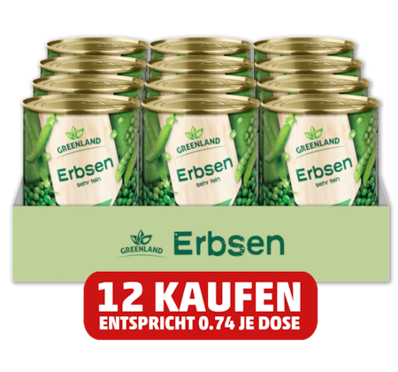 GREENLAND Erbsen