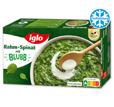 IGLO Rahm-Spinat 1.99