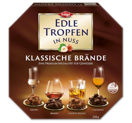 TRUMPF Edle Tropfen in Nuss*