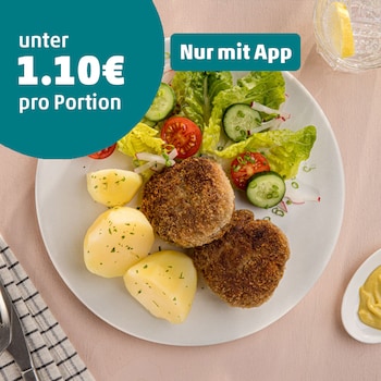 Dieses Bild zeigt die fertigen Frikadellen.