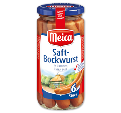 MEICA Saft-Bockwurst oder Geflügel-Würstchen*