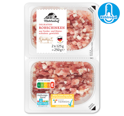 MÜHLENHOF Delikatess Rohschinken 1.99