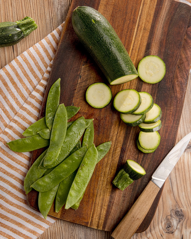 Dieses Bild zeigt die Zucchini.
