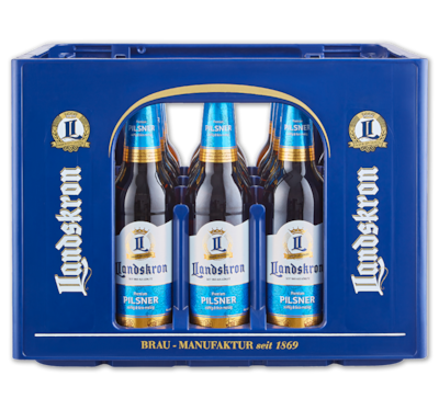 LANDSKRON Hell oder Premium Pilsner 11.99