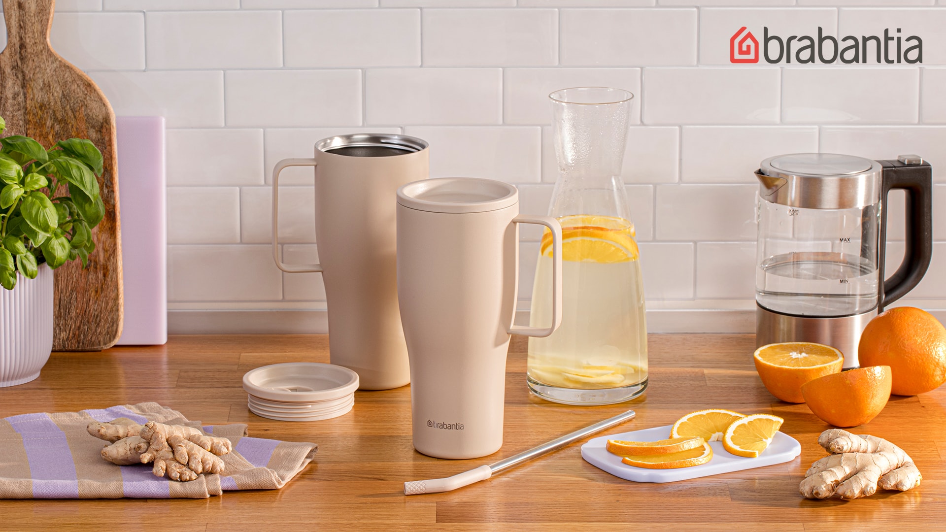 Teaser für die Thermosbecher.