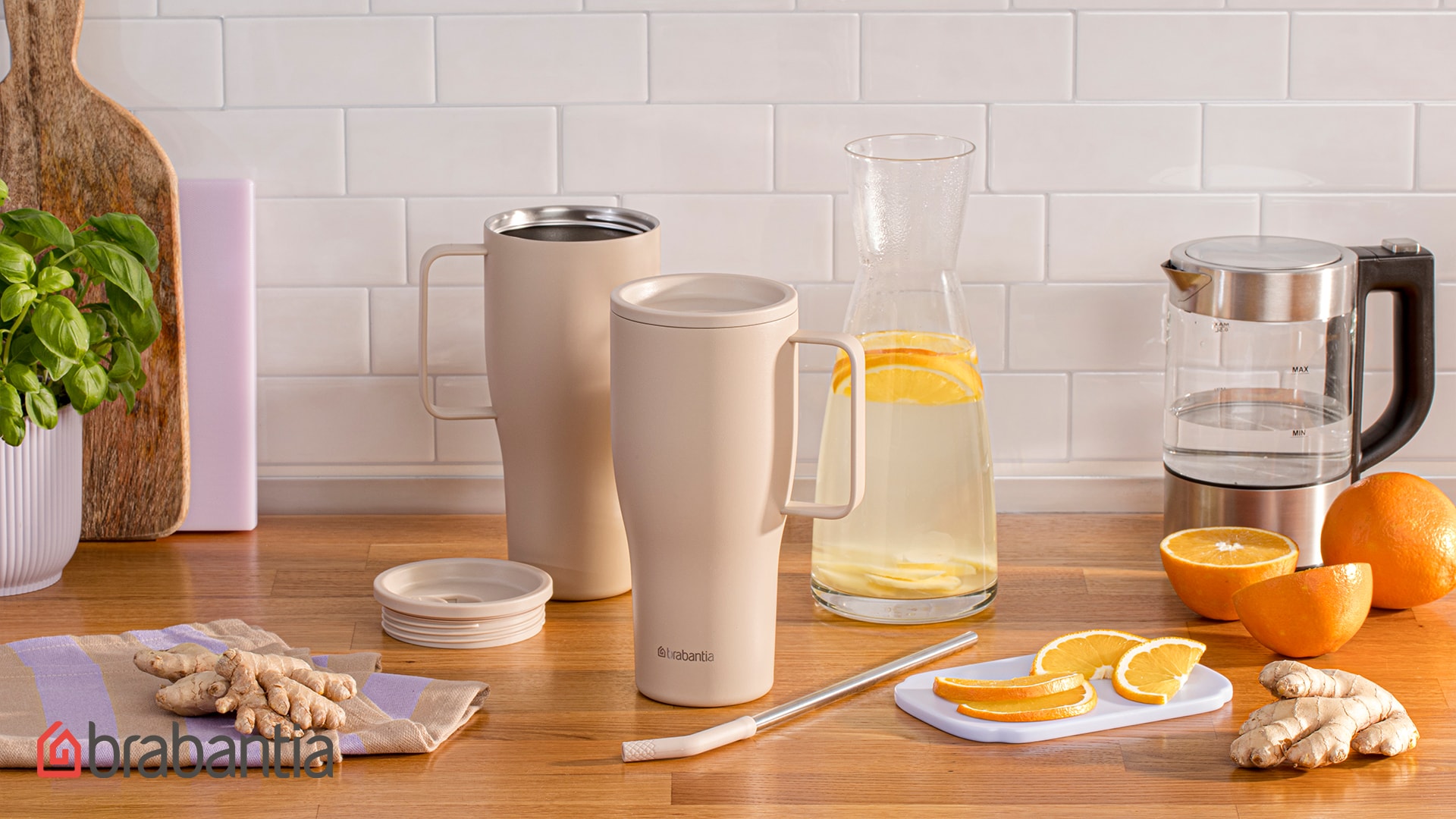 Teaser für die Thermosbecher.