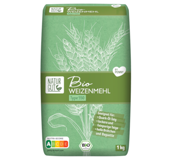 NATURGUT Bio Weizenmehl Type 550